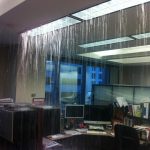 burst pipe in San Fernando Valley office