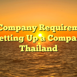 BOI Company Requirements for Setting Up a Company in Thailand