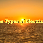 Three Types of Electricians